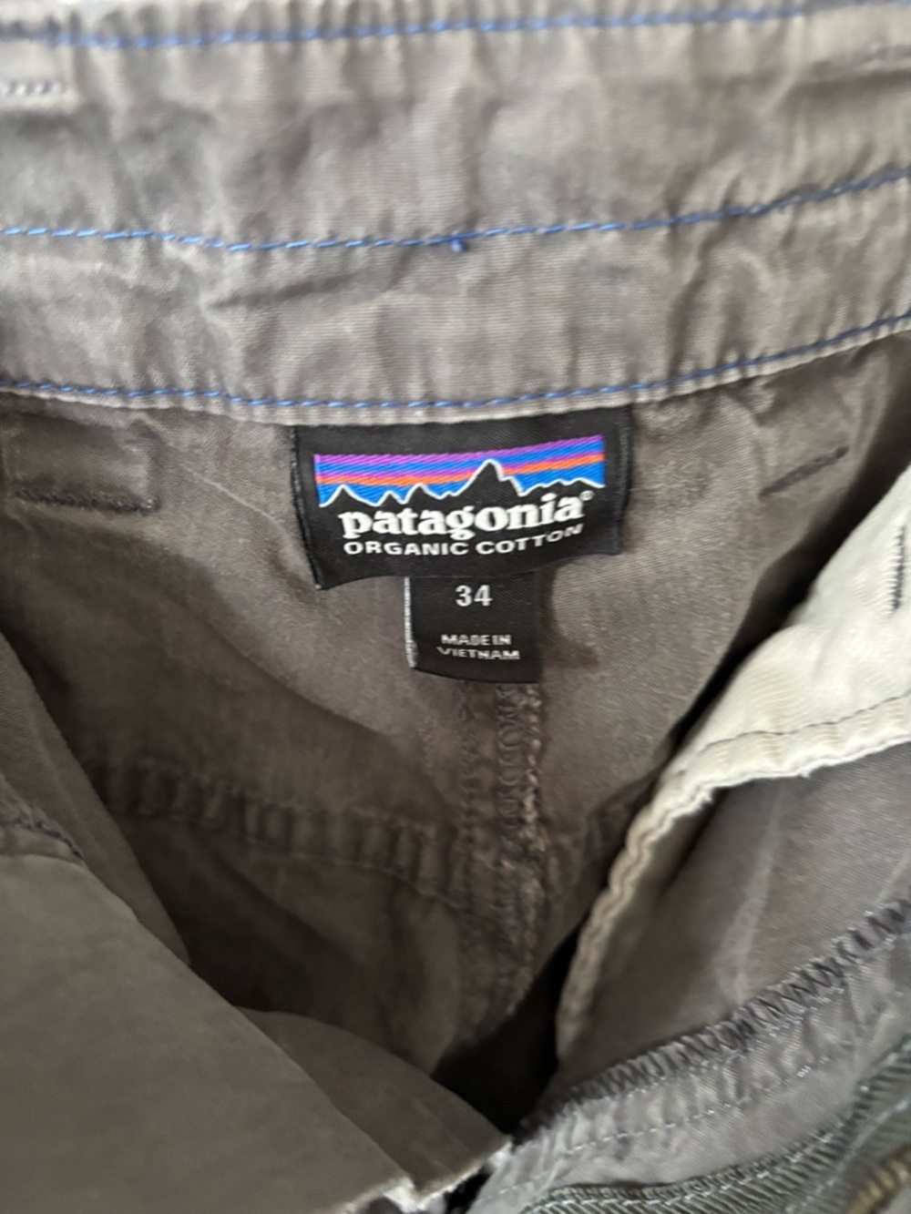 Patagonia Men's Gray Straight-Leg Chinos - Picture 3 of 8